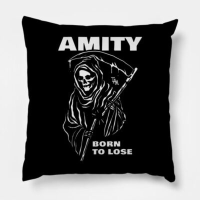The Amity Affliction Band Throw Pillow Official The Amity Affliction Merch